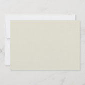 ウェディングケーキのモノグラム / ウェディング 招待状 (裏面)