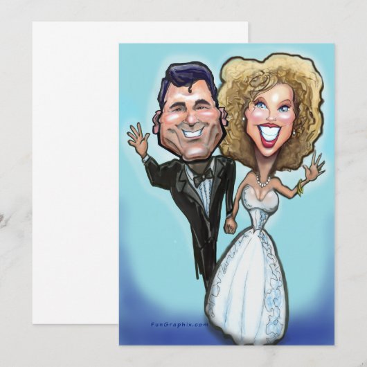 ウェディングケーキの人形 (正面/裏面)