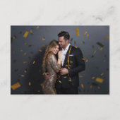 ウェディングケーキの衣装 エンクロージャーカード (裏面)