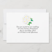 ウェディングケーキを切る 招待状 (裏面)