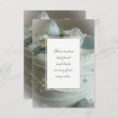 ウェディングケーキ (正面/裏面)