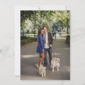 ウェディングケーキ セーブザデート (裏面)