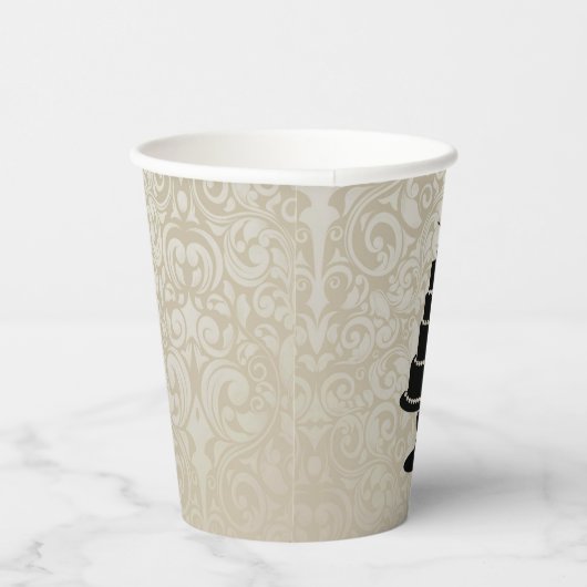 ウェディングケーキ 紙コップ (右)