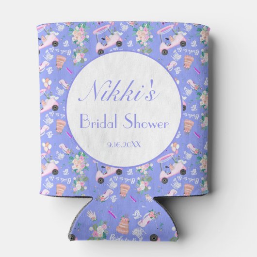  ウェディングゴルフ ウェディングシャワー 缶クーラー (裏面)