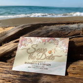 ウェディングサマーサンディビーチヒトデ セーブザデート