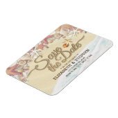 ウェディングサマーサンディビーチヒトデ マグネット (左側)