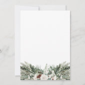 ウェディングザデイトウィンターヴィンテージクラシックミニム 招待状 (裏面)