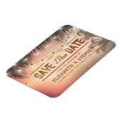 ウェディングザデイトサマービーチパームツリーライト マグネット (左側)