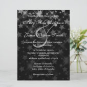 ウェディングザデイトシルバーグリッター星を保存 セーブザデート (スタンド正面)