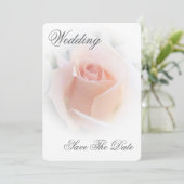 ウェディングザデイトピーチピンクローズブド セーブザデート (スタンド正面)