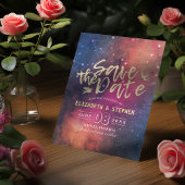 ウェディングザデイト銀河系星雲 セーブザデート