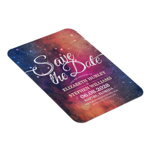 ウェディングザデイト銀河系星雲 マグネット (右側)
