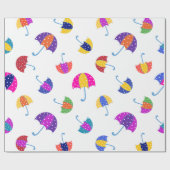 ウェディングシャワーとベビーシャワー ラッピングペーパー (フラット)