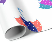 ウェディングシャワーとベビーシャワー ラッピングペーパー (ロールコーナー)