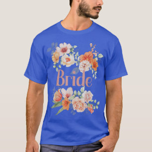 ウェディングシャワーにマッチするバチェロレッテパーティー ウェディング Tシャツ