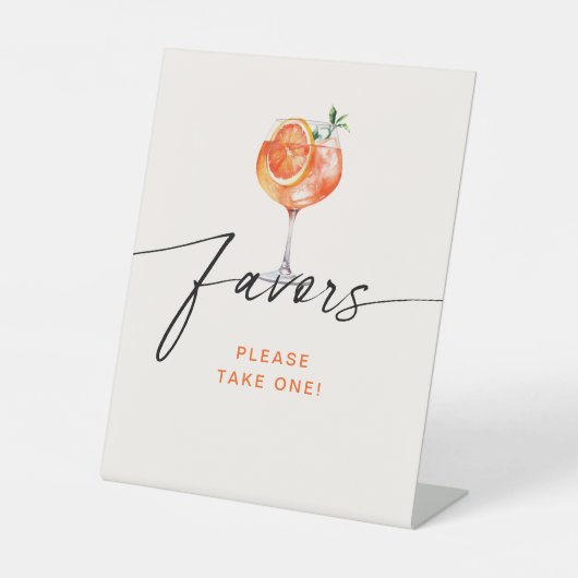 ウェディングシャワーのお礼の品 台座サイン (正面)