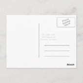 ウェディングシャワーのお礼カード ポストカード (裏面)