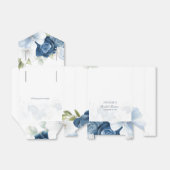 ウェディングシャワーのお礼ランチョン 花 フェイバーボックス (折り畳みなし)