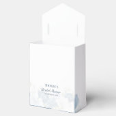 ウェディングシャワーのお礼ランチョン 花 フェイバーボックス (オープン)