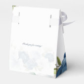 ウェディングシャワーのお礼ランチョン 花 フェイバーボックス (裏面サイド)