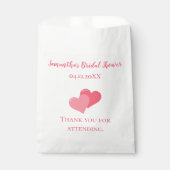 ウェディングシャワーのお礼 フェイバーバッグ (正面)