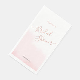 ウェディングシャワーのためのペーパーナプキン