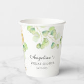 ウェディングシャワーのための紙コップ 紙コップ (裏面)