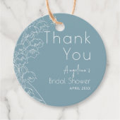 ウェディングシャワーのギフトタグ フェイバータグ (正面)