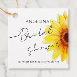 ウェディングシャワーのギフトタグ フェイバータグ