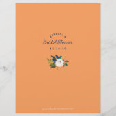 ウェディングシャワーのゲーム　花嫁ってどんな人？ (裏面)