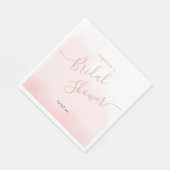 ウェディングシャワーのペーパーナプキン スタンダードランチョンナプキン (角)