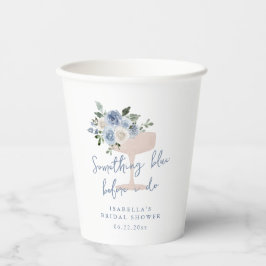 ウェディングシャワーの前にブルーな何か 紙コップ