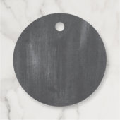 ウェディングシャワーの多肉植物ギフトタグ フェイバータグ (裏面)