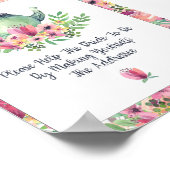 ウェディングシャワーの宛名ラベルを手作りしよう ポスター (角)