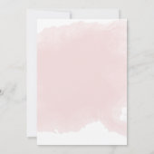 ウェディングシャワーの招待状 アイスクリーム テーマ 招待状 (裏面)