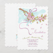 ウェディングシャワーの招待状 招待状 (正面/裏面)