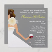 ウェディングシャワーの招待状 招待状 (正面/裏面)