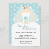 ウェディングシャワーの招待状 招待状 (正面/裏面)