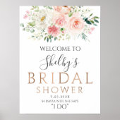 ウェディングシャワーの看板, ウェディングシャワーの装飾 ポスター (正面)