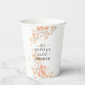 ウェディングシャワーの紙コップ 紙コップ (裏面)