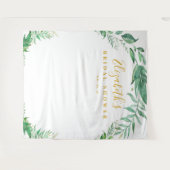 ウェディングシャワーの背景, フォトブース タペストリー (正面(横))