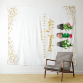 ウェディングシャワーの背景, フォトブース タペストリー (インサイチュ(横))