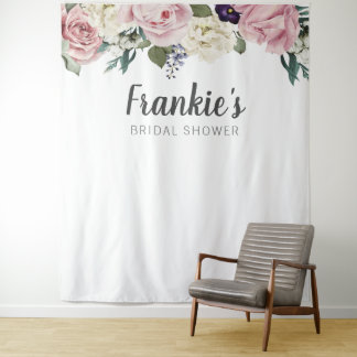 ウェディングシャワーの背景 - フォトブース 結婚式 タペストリー