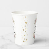 ウェディングシャワーの花束の紙コップ 紙コップ (右)
