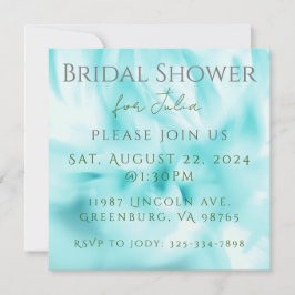 ウェディングシャワーまたはイベントのカスタマイズ可能な招待状 招待状