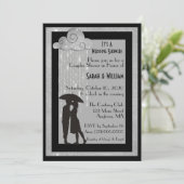 ウェディングシャワーカップル招待状 招待状 (スタンド正面)