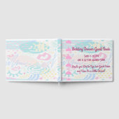 ウェディングシャワーゲストブック（ピンク） ゲストブック (全面)