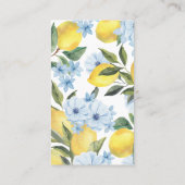 ウェディングシャワーゲームのキス予想カード 名刺 (裏面)