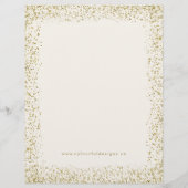 ウェディングシャワーゲームサイン - 8.5x11 チラシ (裏面)