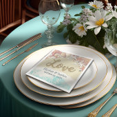 ウェディングシャワーサマーシービーチスターフィッシュシーシェル スタンダードカクテルナプキン